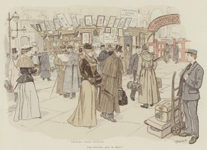 Illustratie voor La Vie De Londres door Mars door Maurice Charles Mathieu Bonvoisin