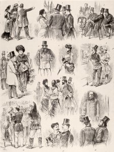 Opening van de Salon de Paris, 1880 door Maurice Charles Mathieu Bonvoisin