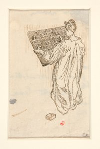 Les camelots de la Pensee, illustratie, p. 57 (verkleinde versie) door Maurice Delcourt