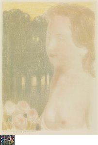 Ze komt mooier dan dromen, uit de serie Amour door Maurice Denis