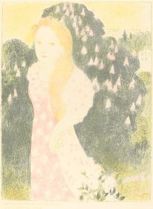 De schemeringen hebben een zachtheid van oude schilderkunst door Maurice Denis