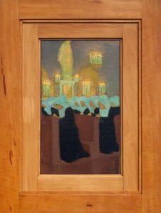 Ochtendmis (Nonnen in gebed) door Maurice Denis