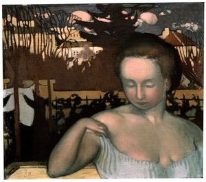 Portret van de vrouw van de kunstenaar, 1893