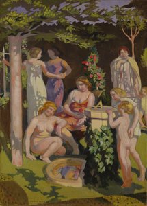 De zonnewijzer, 1928 door Maurice Denis