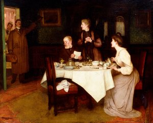 Familie aan Thee