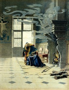 Geschiedenis van Frankrijk: In het bisschoppelijk paleis van Luçon, degene die kardinaal Richelieu werd (Armand Jean du Plessis) door Maurice Leloir
