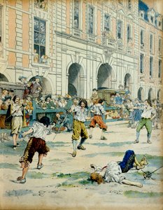 Geschiedenis van Frankrijk: Nieuwe wet door kardinaal Richelieu (Armand Jean du Plessis) door Maurice Leloir