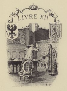 Illustratie voor Boek XII van Les Confessions de Jean-Jacques Rousseau (gravure)