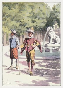 Illustratie voor Gil Blas door Maurice Leloir