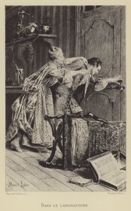In het laboratorium door Maurice Leloir