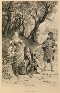 Melicerte de Moliere door Maurice Leloir