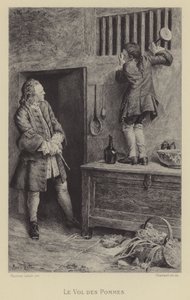 De diefstal van de appels
