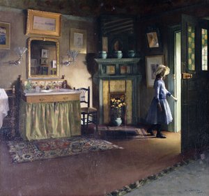Toiletkabinet van Jacques Emile Blanch door Maurice Lobre