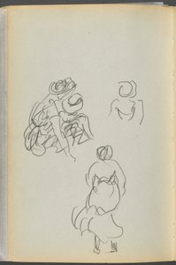 Schetsboek - The Granite Shore Hotel, Rockport, pagina 172: Afbeeldingen door Maurice Prendergast