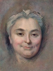 Voorbereiding op het portret van Marie Catherine Dufloquet Reals, 1756