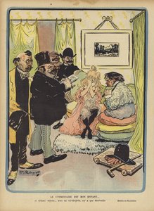 Illustratie voor Le Rire door Maurice Radiguet