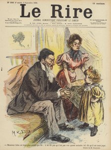 Illustratie voor Le Rire door Maurice Radiguet
