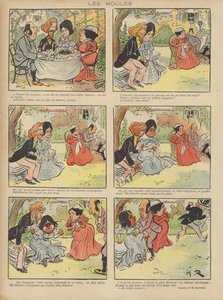 Illustratie voor Le Rire door Maurice Radiguet