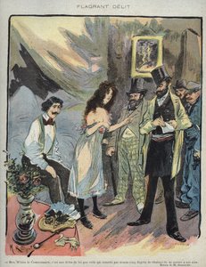 Illustratie van Maurice Radiguet voor het Franse tijdschrift 