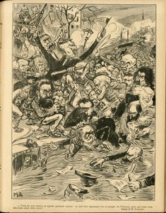 Illustratie van Maurice Radiguet in Le Rire door Maurice Radiguet