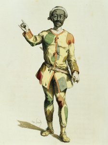 Harlekijn in 1570 door Maurice Sand
