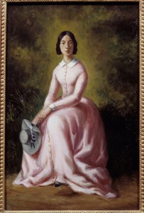 Portret van de zangeres Pauline Viardot (1821-1910) door Maurice Sand