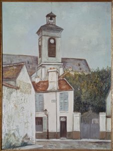 De kerk Sainte-Magruerite door Maurice Utrillo