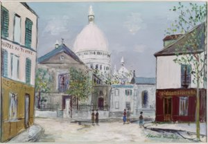 Place du Tertre en de Sacré-Coeur