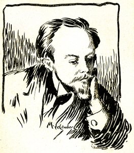 Gustave Le Rouge, ca. 1899 door Maurice Walter Edmond de Lambert