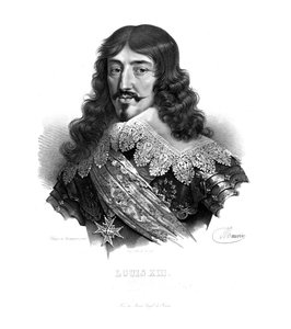 Koning Lodewijk XIII van Frankrijk, ca. 1820s