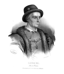 Koning Lodewijk XI van Frankrijk, ca. 1820s