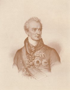 Prins Clemens Wenzel Nepomuk Lothar Von Metternich-Winneburg door Maurin