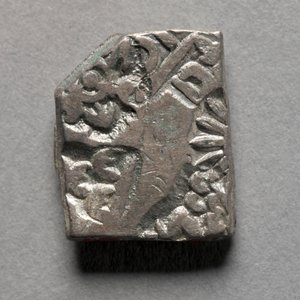 Munt met Stempels, Maurya Periode, Rajasthan, India 400-300 v.Chr. door Mauryan Mauryan