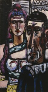 Artiesten door Max Beckmann