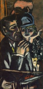 Bar, bruin door Max Beckmann