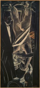 Ontmoeting in de Nacht door Max Beckmann