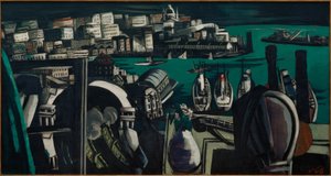 Uitzicht op Genua: De haven van Genua