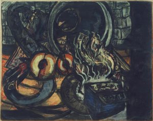 De doos van Pandora door Max Beckmann