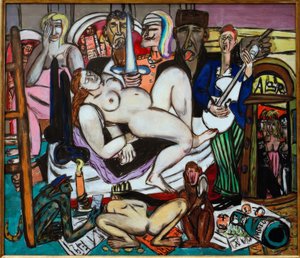De Stad door Max Beckmann