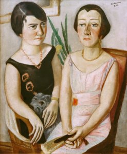 Dubbelportret door Max Beckmann