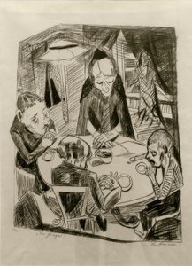 Honger door Max Beckmann