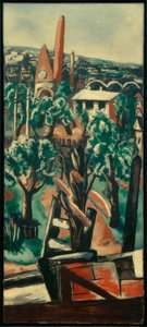 Nieuwbouw door Max Beckmann
