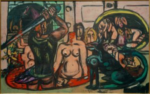 Perseus (Hercules) laatste Taak door Max Beckmann