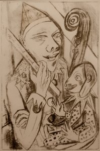 Pierrot met masker