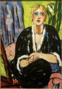 Portret Lilly von Schnitzler door Max Beckmann