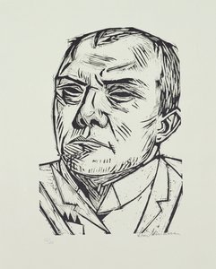 Zelfportret door Max Beckmann
