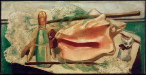 Stilleven met Roze Schelp door Max Beckmann