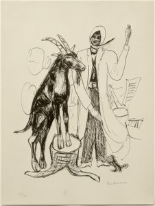 De Bok door Max Beckmann