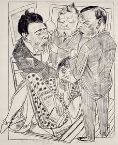 De Teleurgestelde II door Max Beckmann