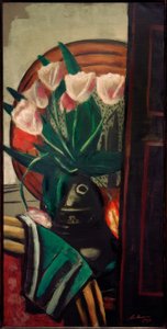 Tulpenstilleven door Max Beckmann